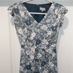 LOFT Floral Dress